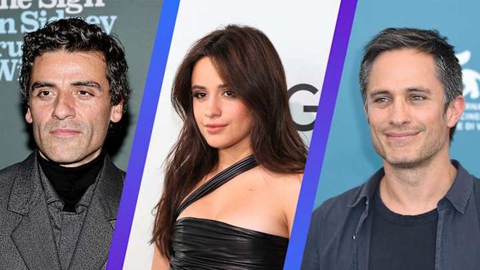 (From left to right) Oscar Isaac, Camila Cabello, and Gael García Bernal.