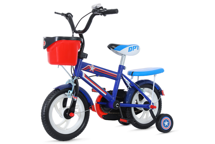 Xe đạp trẻ em Đại Phát Tài Đội Trưởng Mỹ 12 inch - Khung sườn