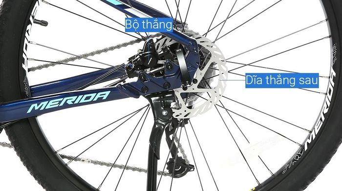 Xe đạp địa hình MTB Merida Duke 600 27.5 inch Size S - Phanh