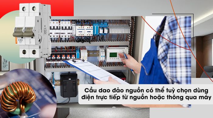 Ổn áp ROBOT 1 Pha 5KVA GR05K090 - Cầu dao đảo dòng