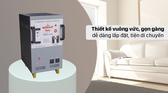 Ổn áp ROBOT 1 Pha 15 KVA 90 - Thiết kế
