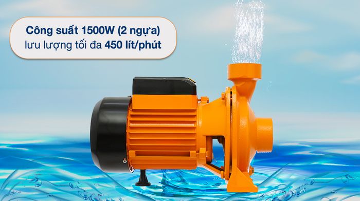 Máy bơm nước ly tâm Ingco MHF15001 1500W - Công năng
