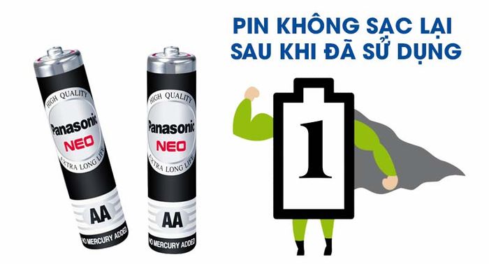 Pin AA 12 viên Manganese Panasonic R6NT-12H
