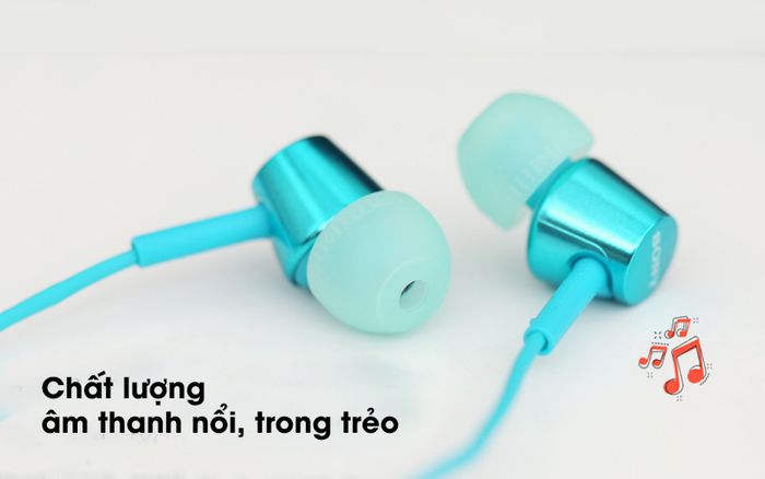 Chất lượng âm thanh nổi, trong trẻo - Dừng chơi nhạc, nhận/tăt cuộc gọi chỉ với' một thao tác - Tai nghe EP Sony MDR-EX155AP