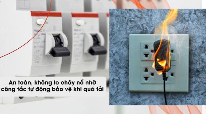 công tắc tự động bảo vệ khi quá tải