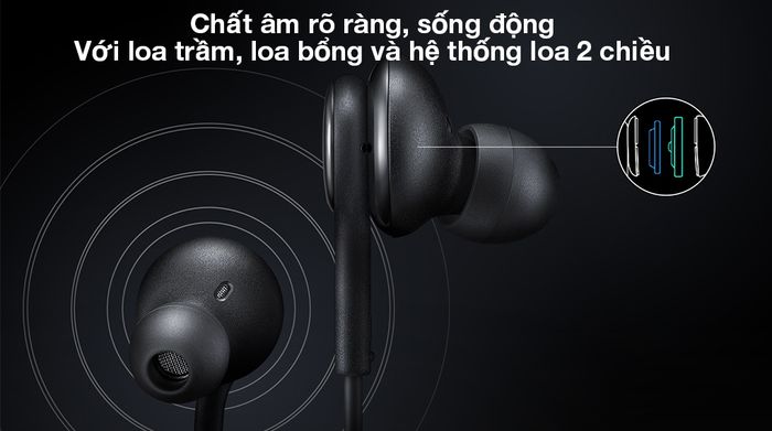 Tai nghe EP Samsung IA500 - Âm thanh chân thật