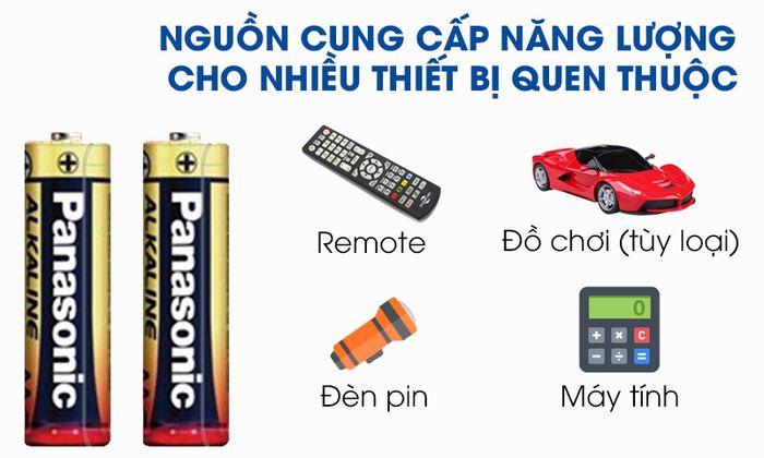 Pin AA 4 viên Panasonic Alkaline LR6T-4B-V
