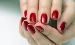 painted nails