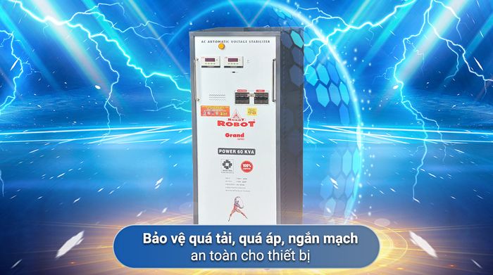 Ổn áp Robot 1 pha 60KVA 90