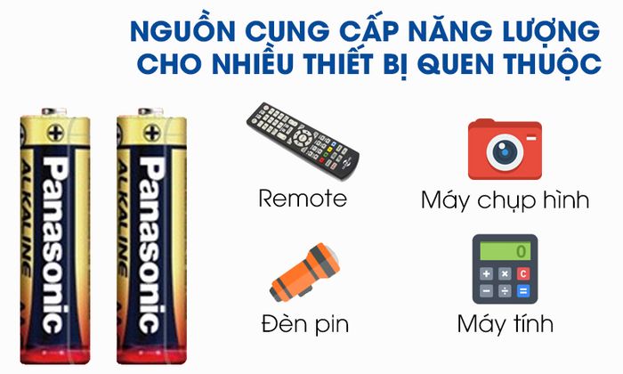 Pin AAA 4 viên Panasonic Alkaline LR03T-4B-V