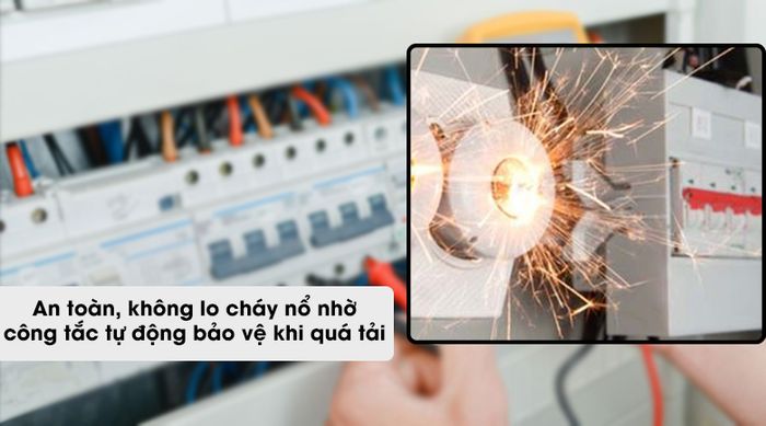 Ổn áp ROBOT 1 Pha 5KVA GR05K090 - Cầu dao quá tải