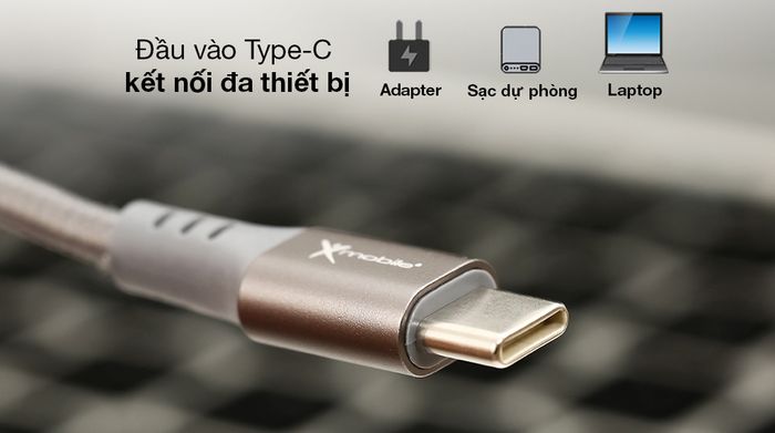 Cáp Type C - Lightning Xmobile LPDC-21 - Đầu vào Type-C