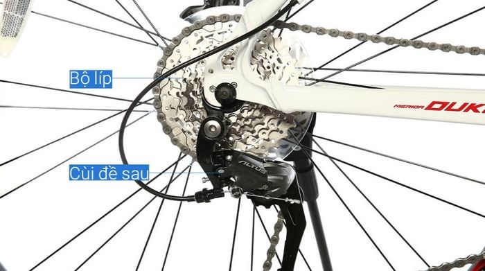 Xe đạp địa hình MTB Merida Duke 300 27.5 inch Size M - Bộ truyền động