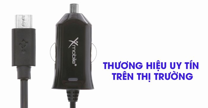 Sạc xe hơi Micro 2.4A 1m Xmobile DS195-WB