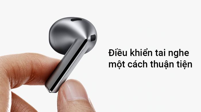 Thao tác đơn giản - Tai nghe TWS Samsung Galaxy Buds3