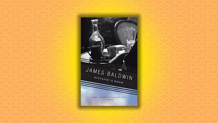The cover art of James Baldwin’s groundbreaking novel ‘Giovanni’s Room.’