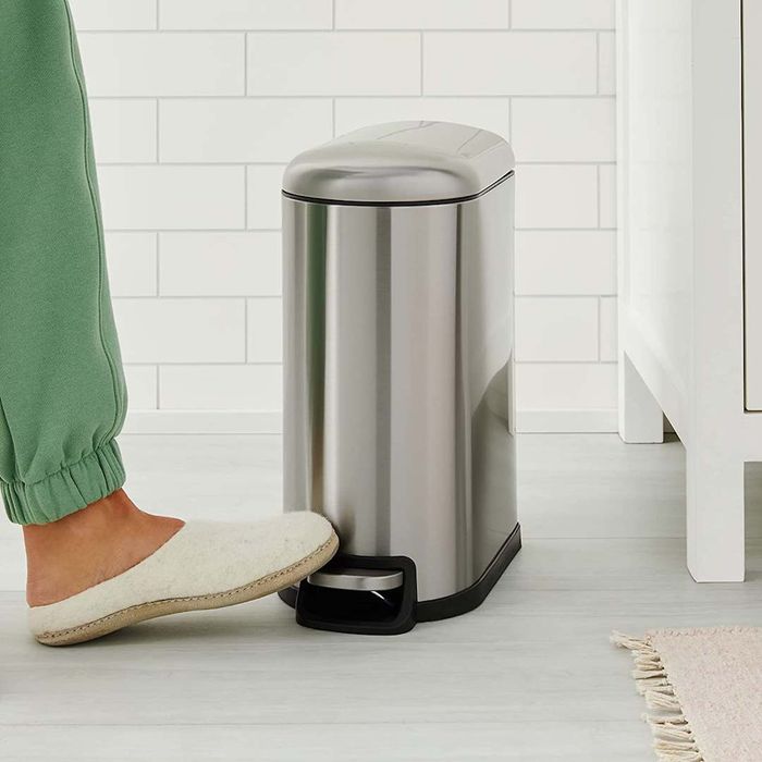 Top Amazon Basics Prime Day offers: Amazon Basics 2.6 Gallon Smudge-Resistant Trash Can with Foot Pedal