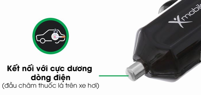 Sạc xe hơi Micro 2.4A 1m Xmobile DS195-WB