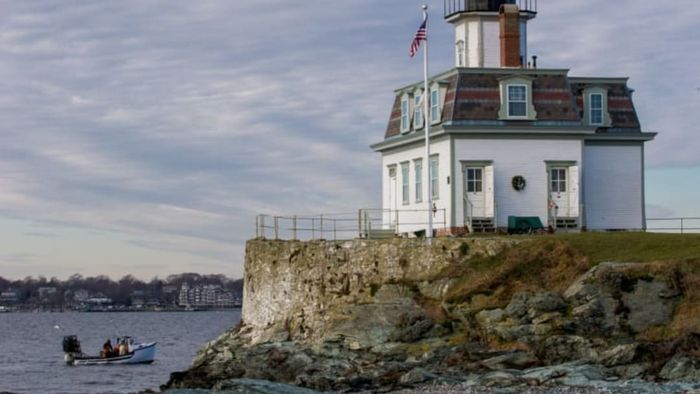 Rose Island Lighthouse, Rhode Island.