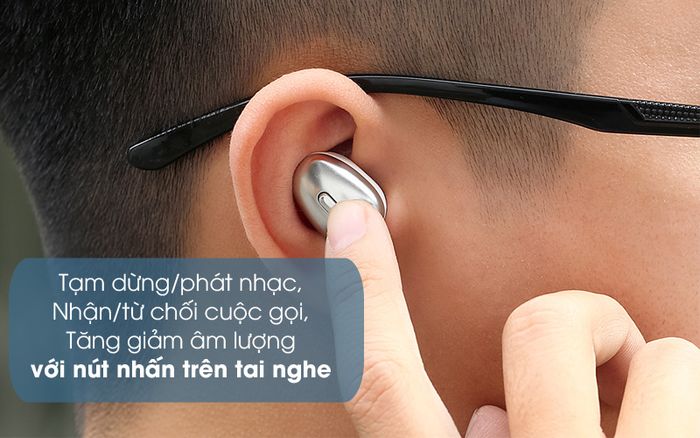 Tiện dụng - Tai nghe Bluetooth True Wireless Mozard Q8