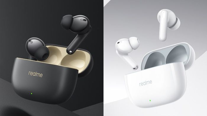 Tai nghe Bluetooth True Wireless realme Buds T300 - Thiết kế