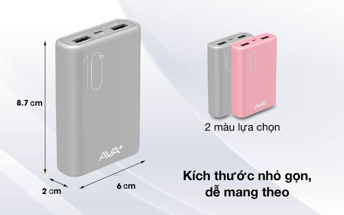 Nhỏ gọn - AVA+ PJ JP192