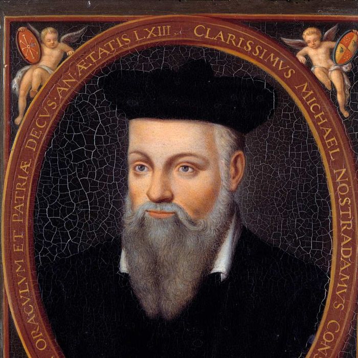 Portrait of Nostradamus