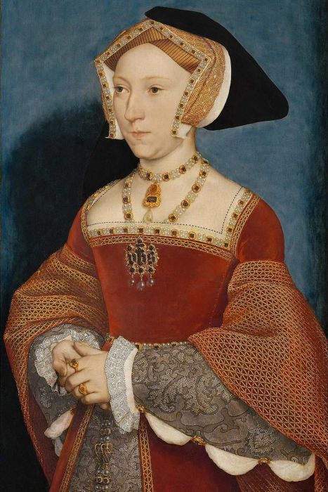 A portrait of Jane Seymour by Hans Holbein the Younger, around 1536