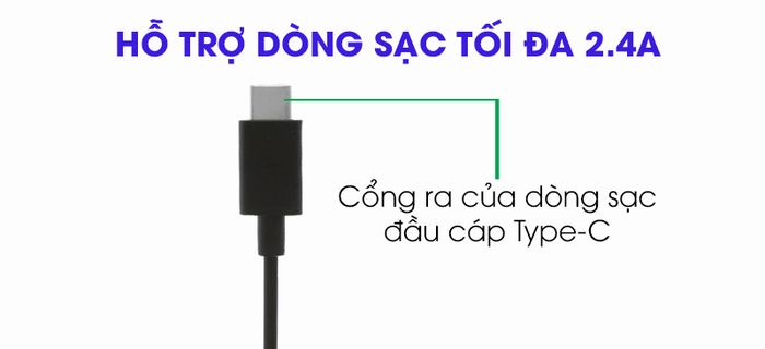 Sạc xe hơi Type C 2.4A 1m Xmobile DS196-WB Đen