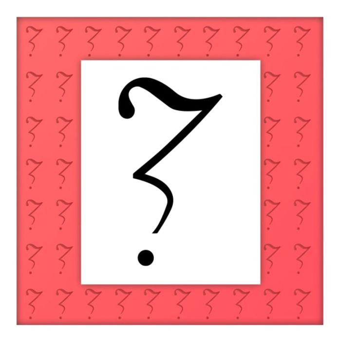 Hervé Bazin's doubt mark.