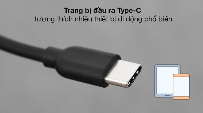 Cáp Type C AVA+ DR-T02 - Jack cắm Type-C