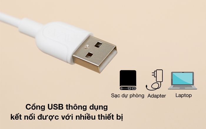 Jack USB - Cáp Micro AVA+ MU200