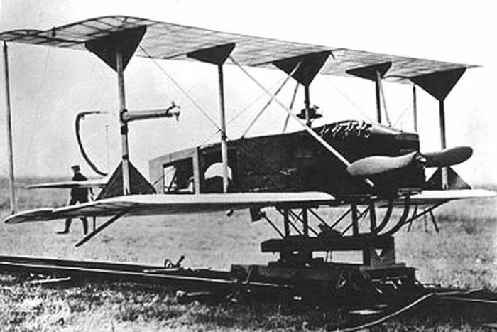 The Hewitt-Sperry automatic airplane.
