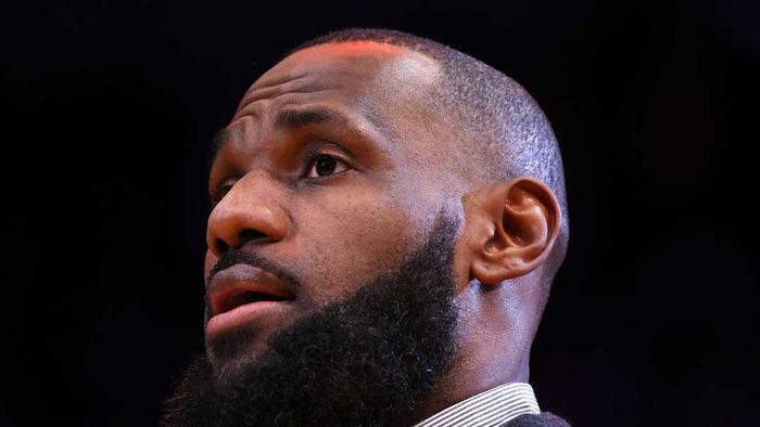 LeBron James is pictured