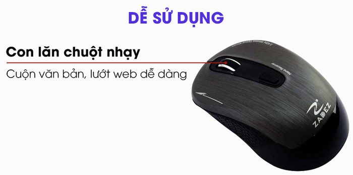 Chuột không dây Zadez M325
