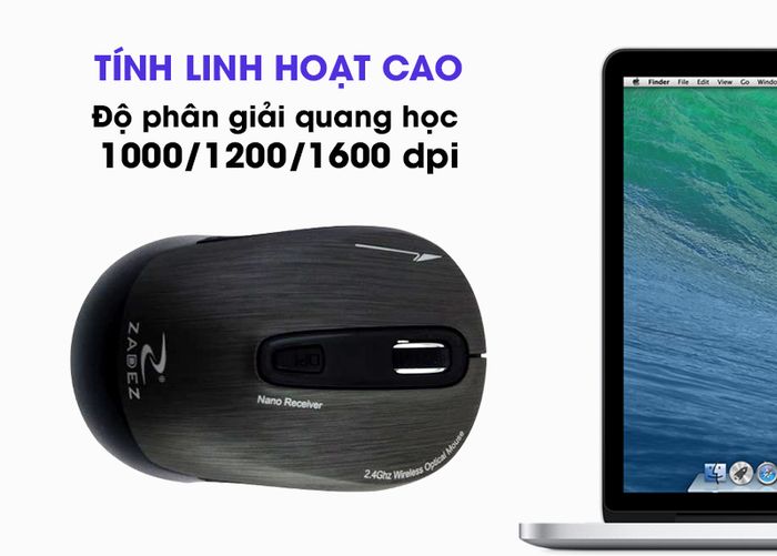 Chuột không dây Zadez M325