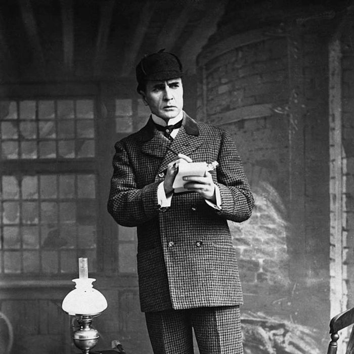 William Gillette is pictured