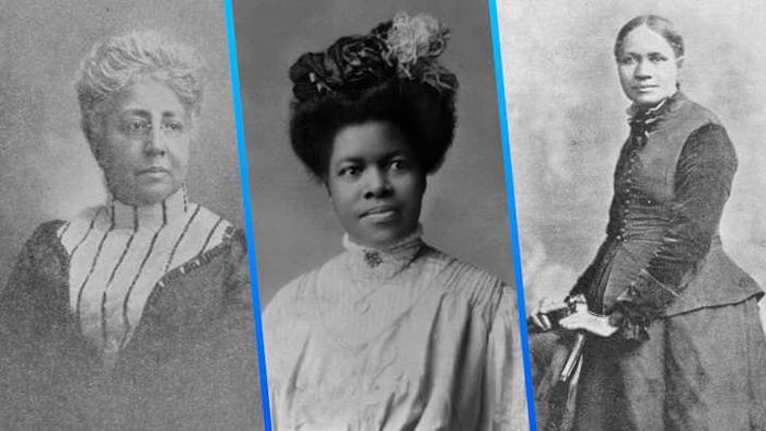 Notable figures include Josephine St. Pierre Ruffin, Nannie Helen Burroughs, and Frances E.W. Harper.