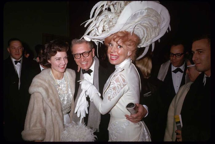 Betty White, Allen Ludden, and Carol Channing together.