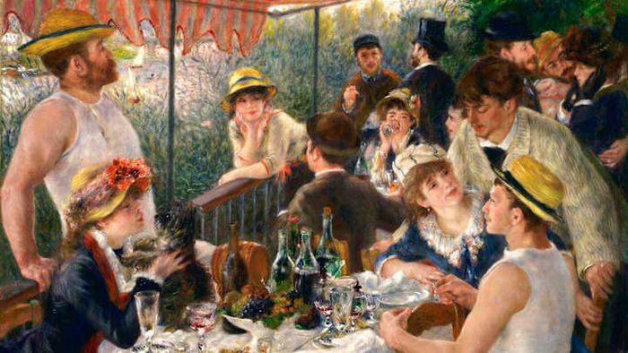 Pierre-Auguste Renoir’s masterpiece, ‘Luncheon of the Boating Party’.