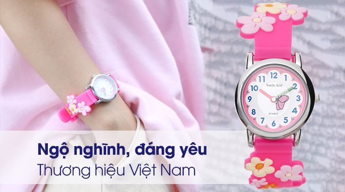 Đồng hồ trẻ em Smile Kid SL022-02 có kiểu dáng dễ thương