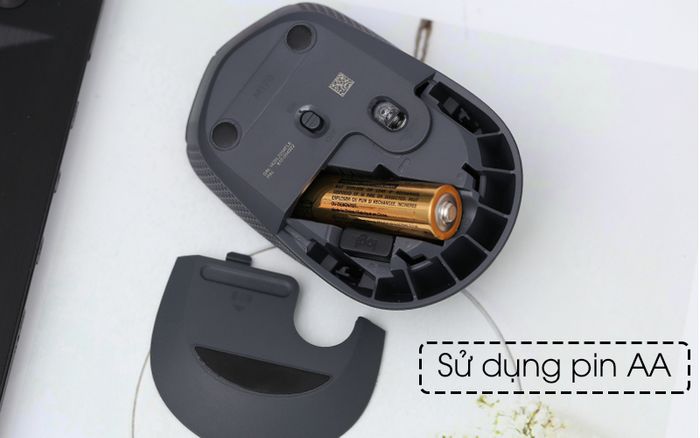 Chuột không dây Logitech M170 Đen - Sử dụng pin AA