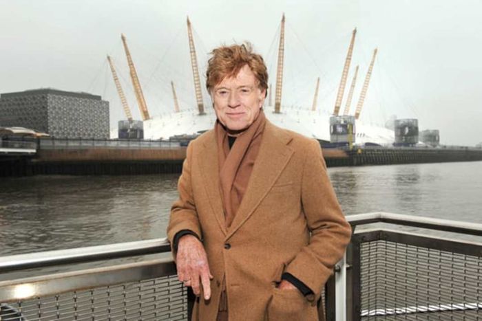 Robert Redford in London, 2011.