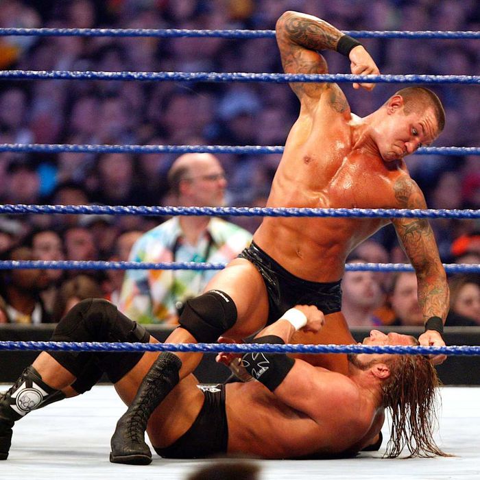 Triple H and Randy Orton at 