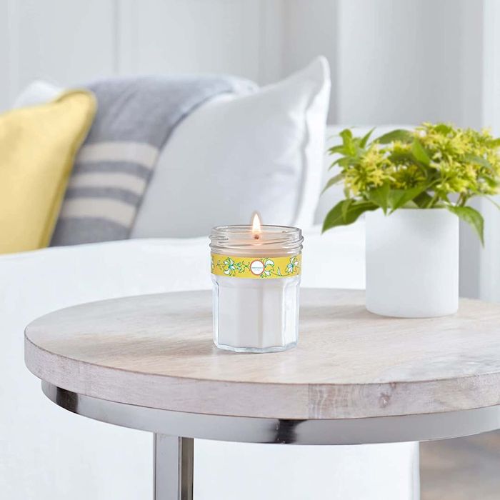 Top Soy Candles: Mrs. Meyer’s Soy Aromatherapy Candle featured here.