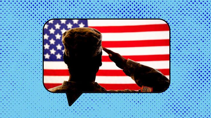 fstop123/E+/Getty Images (salute), Justin Dodd/Mytour (speech bubble)