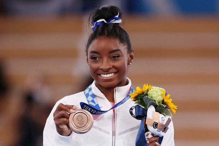 Simone Biles at Gymnastics - Artistic - Olympics: Day 11