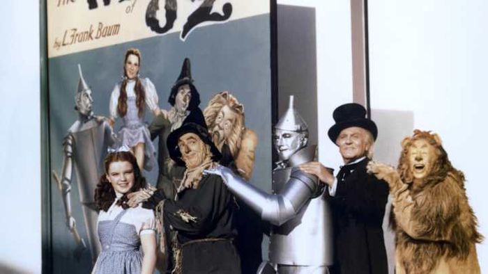 Behind the scenes of The Wizard of Oz.