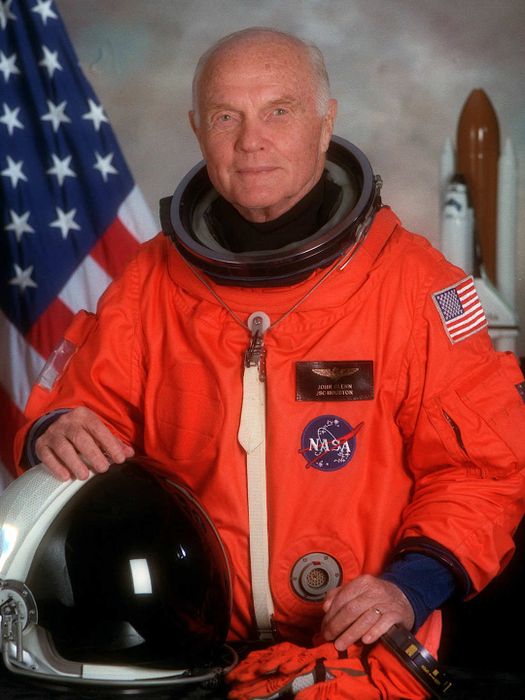 Portrait Of John Glenn