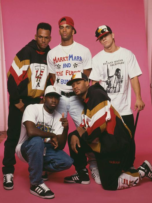 The image features Scott Ross, Mark Wahlberg, Hector Barrow, Terry Yancey, and Anthony Thomas.